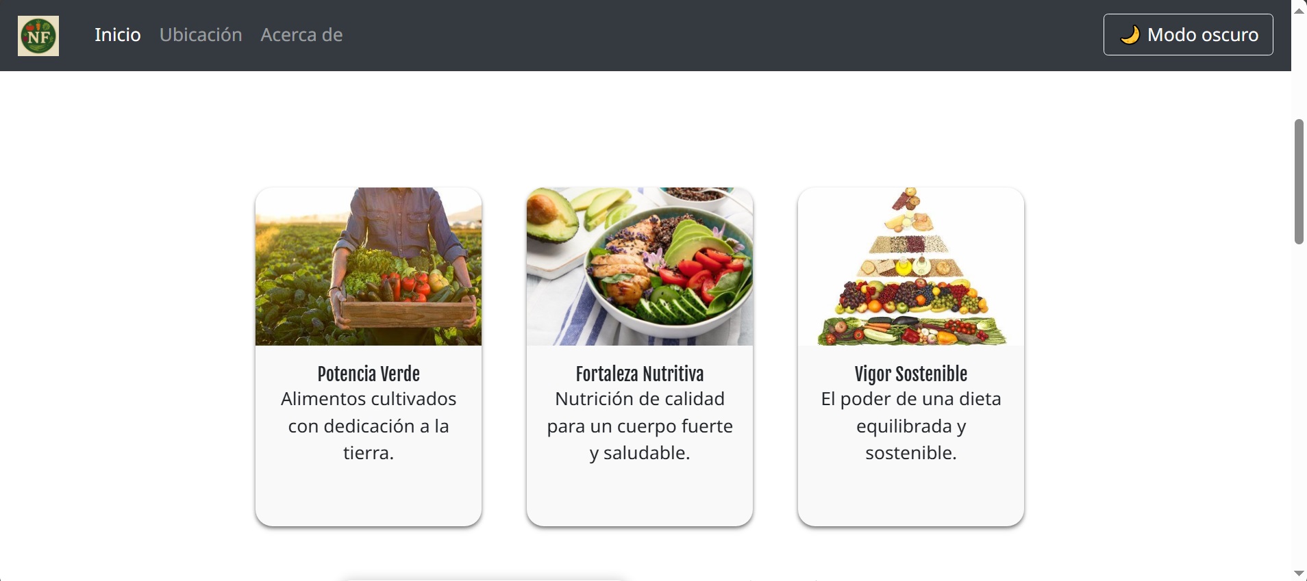 Servicios ofrecidos en NutriFuerza
