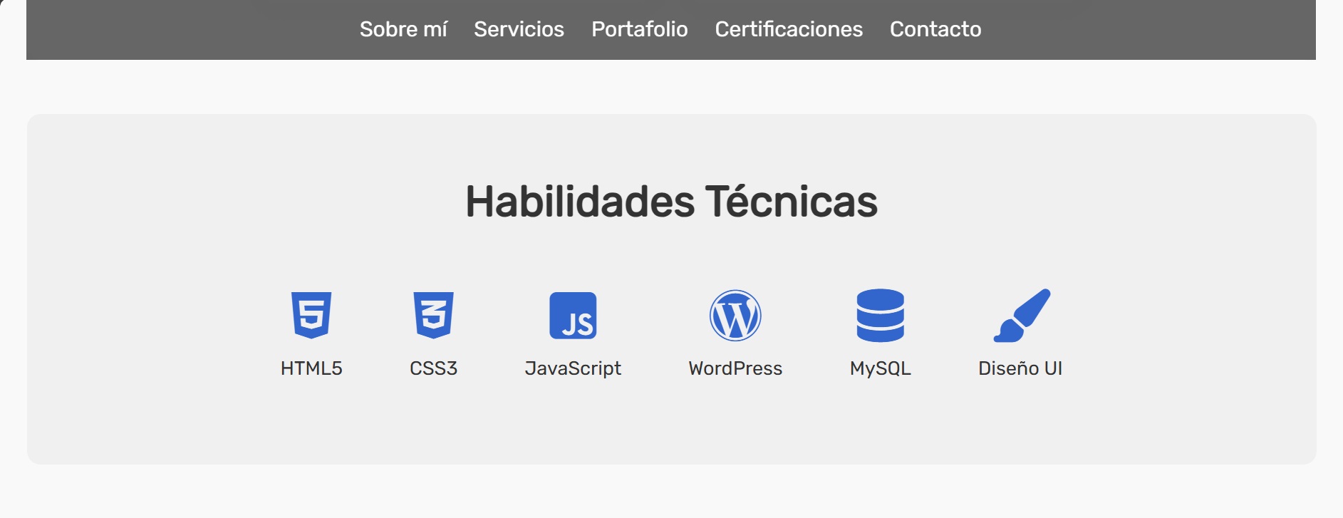 Habilidades técnicas de Santiago Cossu